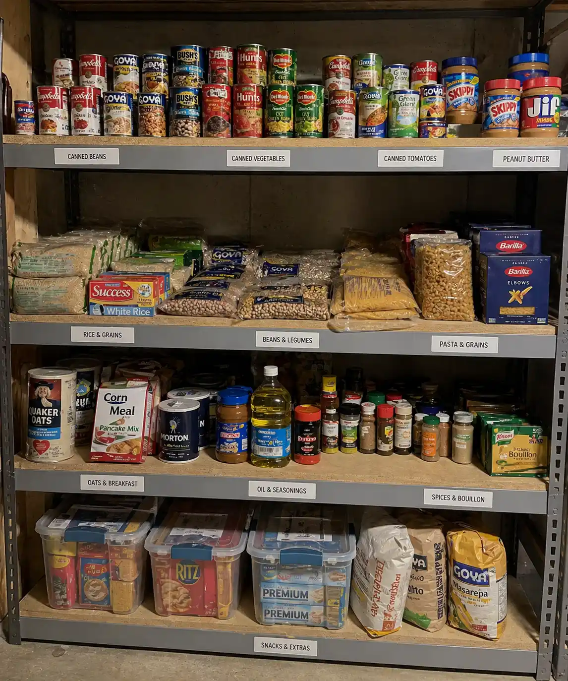 completed-gradual-build-emergency-pantry-storage