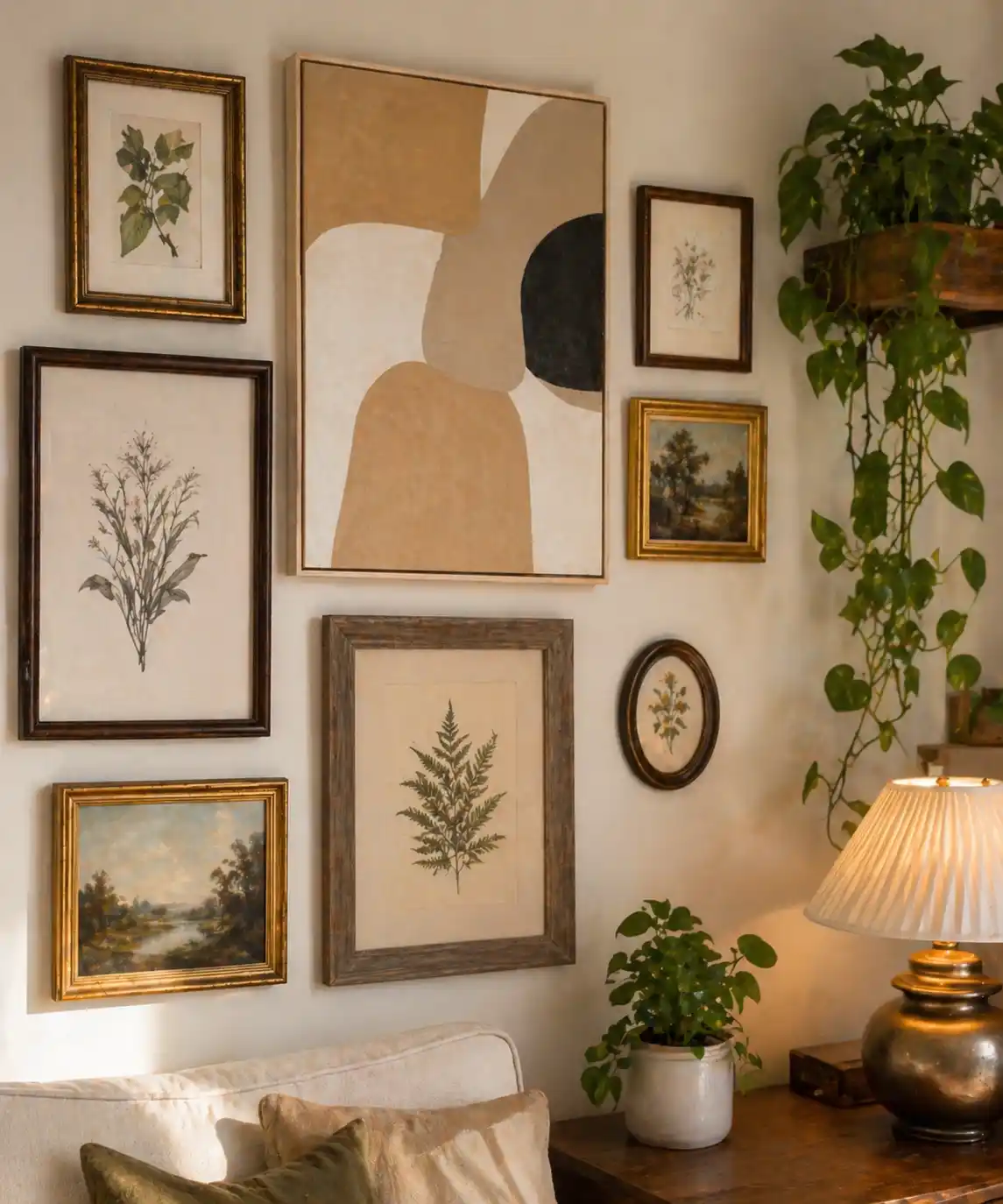 budget-diy-gallery-wall-thrifted-frames